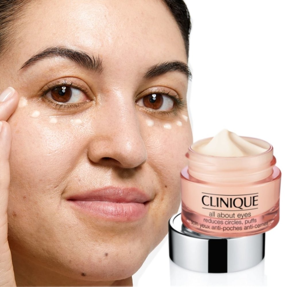 CLINIQUE All About Eyes Reduces Circles and Puffiness 0.17oz each Bundle of 3 - Picture 3 of 3